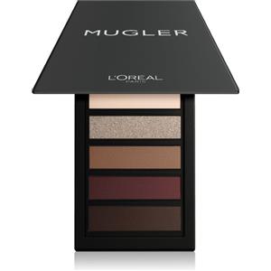 L'Oréal Paris x MUGLER Palette di Ombretti 5 Colori Alta Pigmentazione - Edizione Limitata