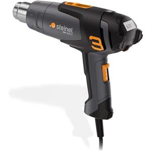 Steinel Pistola termica HM 2020 E, 2200 W, display LCD, temperatura 80°C-630°C, pistola ad aria calda con riscaldamento in ceramica, 150-500l/min.