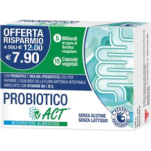 f&f Probiotico act 15 capsule vegetali
