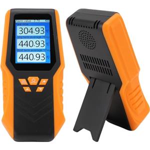 ciciglow Rilevatore di Radon, Kit di Test del Radon Portatile per Casa, Media a Breve Termine a Tempo Reale in PCI/L o BQ/m³ per il Seminterrato