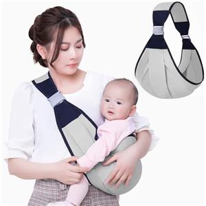 Noaxylic Marsupio Neonato, Fascia Neonato, Fascia Porta Bebe Regolabile, Marsupio Bambino Multifunzionale, Porta Bebe Portatile, per Neonati da 0 a 36 Mesi, per Bambini Fino a 20 kg