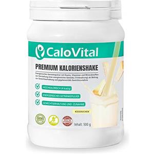 CALOVITAL Frullati proteici sostitutivi del pasto con molte vitamine | Bere cibo ipercalorico per l'aumento di peso | Carboidrati e proteine come frullato calorico | CaloVital