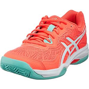 Asics Gel-Padel PRO 4, Scarpe da Tennis Donna, Blazing Coral/White, 42 EU