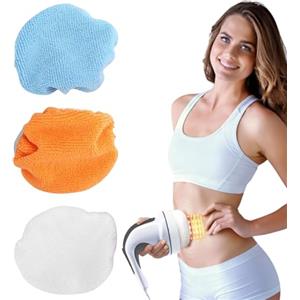 AYVRUOP AYVROUP 3 PCS Tappetino massaggiante lavabile e sostituibile per massaggiatore elettrico anticellulite，velora massaggiatore anti cellulite.