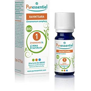 Puressentiel Ravintsara Bio - Olio Essenziale 100% Puro e Naturale - 5 ml