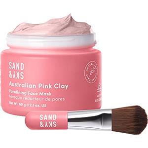 Sand & Sky - maschera all'argilla rosa australiana - per ridurre i pori