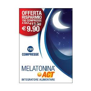 F&F SRL Melatonina Act Integratore Sonno 150 Compresse