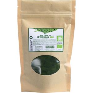 ERBAVOGLIO Spirulina Polvere Biologica 200g - Ricca di Nutrienti e Basso Contenuto Calorico