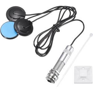 QUARKZMAN Pickup Per Chitarra Acustica, Connettore Da 1/4 Di Pollice Trasduttore Per Chitarra Acustica Ukulele Violoncello