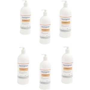 EUROSIMASHOP Dentaton Colluttorio Antiplacca con L'estratto di Malva senza Alcool 6 flaconi da 1lt alla CLOREXIDINA 0,20%, RIDUCE LE CARIE, GARANTISCE GENGIVE SANE