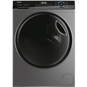 Haier I-Pro Serie 3, Lavasciuga 8+5 KG, Libera Installazione, Classe A, 1400 giri, Vapore, Sensori di Peso, Partenza Programmabile, AxLxP 85x60x62 cm, Antracite- HWD80-B14939S8-S