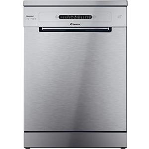 Candy Rapido' Lavastoviglie a Libera Installazione 60 cm, 13 Coperti, 5 Programmi, Wi-Fi + BLE, Maxi TUB, Partenza Ritardata 3-6-9h, Motore Inverter, Classe C, 59,7 x 59,8 x 82 cm, Inox - CF 3C7L0X