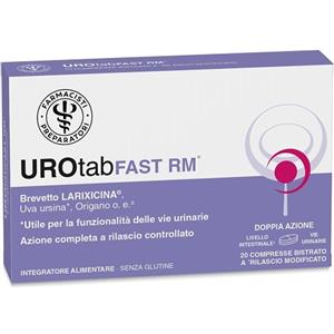UNIFARCO UROtab - Integratore alimentare con Uva Ursina, Cranberry e Lactobacillus Fermentum per il benessere delle vie urinarie - 20 Compresse