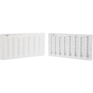 Wedo, 160500937, Vassoio contamonete con coperchio, 33 x 18 x 4,5 cm, Grigio (Hellgrau)