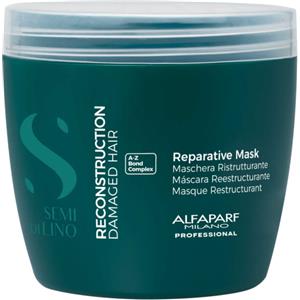 ALFAPARF MILANO Maschera Ristrutturante Semi Di Lino 500ml - Riparazione Profonda e Lucentezza