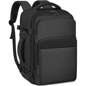 OTAHGK Zaino da Viaggio 40 × 20 × 25 per Ryanair, Bagaglio a Mano Sotto il Sedile Aereo Borsa da Cabina Voli Zaini Casual Valigia Ufficio Scolastico Lavoro Borse Adatto a Laptop da 14 pollici-Nero