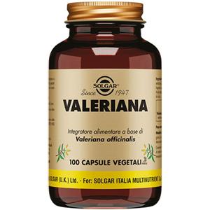 Solgar Valeriana - Integratore Rilassante in 100 Capsule Vegetali
