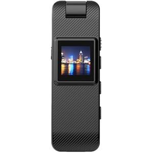 JOJIDE Bodycam, Full HD 1080P Sport DV Visione notturna Anti-shake Clip posteriore Body Camera Schermo LCD Mini videocamera Police Cam Bike Camera