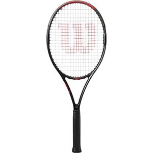 Wilson Racchetta Da Tennis Pro Staff Precision 103, Struttura Elegante e Stabilità Migliorata, Flessibilità Superiore Con Un Ampio Sweet Spot e Lunghezza Extra, Colore: Nero/Rosso, Taglia: 2