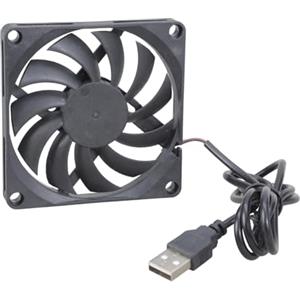 jiingekk Efficiente Energetico 80mm Computer Ventola di Raffreddamento 5V USB Alimentato Basso Rumore 24dB Per Elettronica Progetti di Ventilazione Lungo Computer Ventola