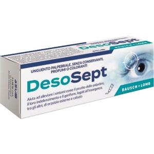 BAUSCH & LOMB-IOM SpA Unguento Palpebrale Desosept 15 g - Allevia prurito, indolenzimento e gonfiore