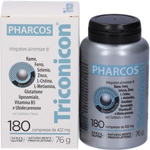 BIONATIVA SpA Triconicon Pharcos 180 Compresse - Integratore per la Salute di Capelli e Unghie