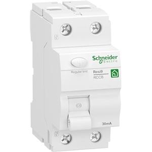Schneider Electric 1334358 SCHN Resi9 1P+N 25A 30mA tipo A, bianco