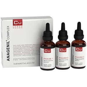 DERMO-LAB ITALIA Anagenil Complex Trifasico - Trattamento Rinforzante Anticaduta 3x40 ml