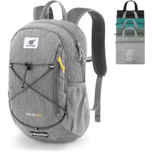 SKYSPER Zaino Leggero Pieghevole 20L, Zainetto Piccolo Uomo Donna con Cintura Pettorale Zaino da Hiking per Viaggio Escursione