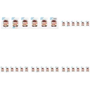 Nutella Monoporzione - Crema Spalmabile alle Nocciole e Cacao, Senza Glutine, Conservanti e Grassi Idrogenati, Ideale a Colazione, 6 Confezioni da 15 gr (Confezione da 5)