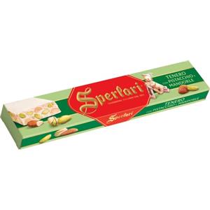 Sperlari - Torrone Tenero al Pistacchio e Mandorle Senza Glutine - 250g