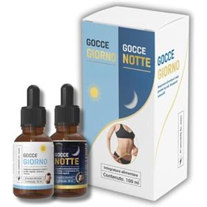 DR. CORRADINI bio - health Dr. Corradini - Integratore Naturale in Gocce Giorno & Notte | Metabolismo, Vitalità, Relax e Sonno - Box 2 Flaconi da 50 ml (100 ml Totale)