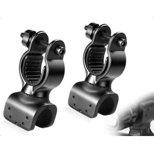 AOYEGIC Porta Bastone Da 2 Pezzi Per Deambulatori, Rotazione A 360 Gradi,Prova Porta Stampelle,Utilizzato Per Stampelle,Sedie A Rotelle,Ausili Per La Deambulazione,Scooter E Biciclette (Nero)