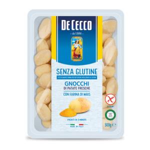 De Cecco Gnocchi di Patate Fresche Senza Glutine 500g - Con Purea di Patate e Farina di Mais