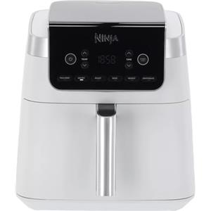 Ninja Air Fryer MAX PRO, 6.2L, senza olio, grande cassetto, arrosto, cuocere, friggere, famiglia, digitale, cestello e piano cottura lavabili in lavastoviglie, Bianco AF180EUWH