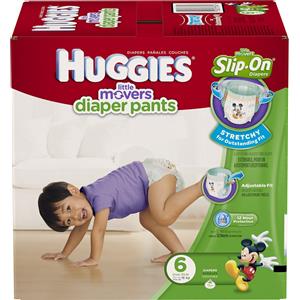 KIMBERLY CLARK ITALIA Little Movers Diaper Pants Huggies® Pannolini 13 Pannolini Taglia 6