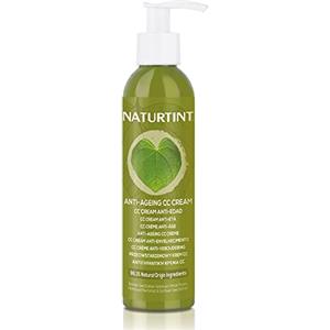 Naturtint CC Cream Anti-age - Maschera per capelli senza risciacquo. Per capelli secchi e danneggiati. Riparazione. Idratazione. Forza e volume. 96% ingredienti naturali. Adatto metodo curly. 200 ml