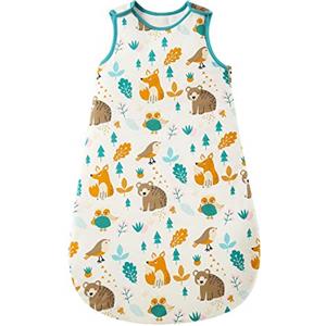 Mosebears Mosbears Sacco nanna invernale per bambini, 2,5 Tog, 100% cotone, diverse dimensioni dalla nascita fino a 24 mesi, adatto per tutto l'anno