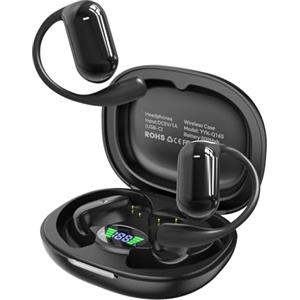 ANSTEN AI Cuffie Traduzione Simultanea con 134 Lingue, Bluetooth 5.3 Open-Ear Auricolari Traduzione Simultanea, Cuffie Traduttore Simultaneo Vocale Per per Viaggi Affari