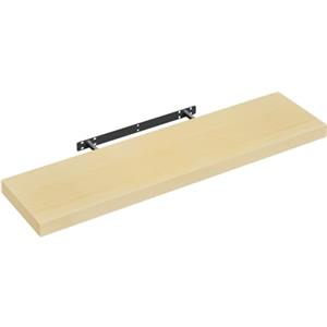 WOLTU Mensola da Muro Rettangolare Scaffale Libreria a Parete Decorazione per Cameretta Ufficio Porta CD/Dvd in Legno Rovere giallo 90cm RG9370kei