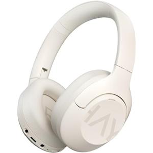 HAYLOU Cuffie Bluetooth S30 con cancellazione del rumore, audio ad alta risoluzione LDAC, 5 microfoni HD, 80 ore di riproduzione, equalizzatore personalizzato tramite app, connessione multipunto