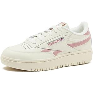 Reebok Club C Double Revenge Platform Tennis Shoes for Women, Fashion Womens Sneakers, Scarpe da Ginnastica. Donna, Gesso Smokey Rose, 35 EU