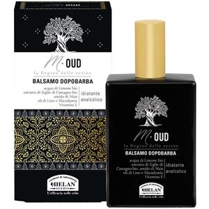 Helan M-Oud Balsamo Dopobarba 75ml - Fluido Idratante Analcolico con Estratto di Foglie di Castagno Bio