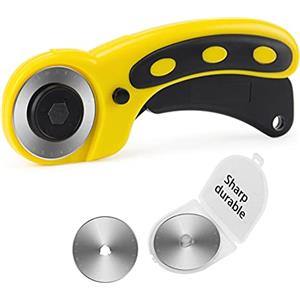 WORKLION Cutter,Taglierina Rotativa 2 Lame