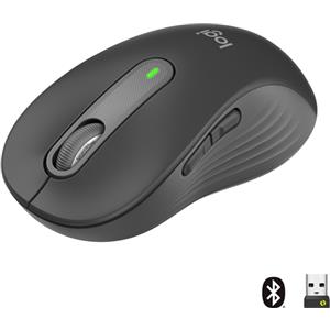 Logitech graphite 910-006236 Signature M650 Large - Mouse Logitech Signature M650 L Mouse Wireless Full Size - Per Mani Grandi, 2 Anni di Durata Batteria, Clic Silenziosi, Tasti Laterali Personalizzabili, Bluetooth, CompatibilitÃ Multidispositivo. …
