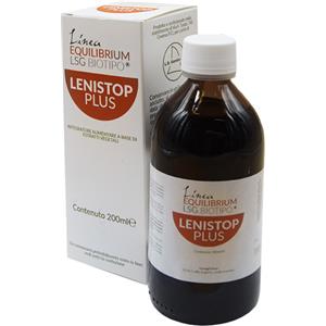 Herboplanet Lenistop Plus Gocce 200ml - Integratore Benessere Intestinale con Malva, Angelica e Finocchio