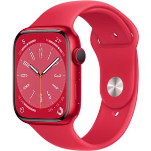 Apple Watch Series 8 GPS 41mm Cassa in Alluminio color (PRODUCT)RED con Cinturino Sport Band (PRODUCT)RED - Regular