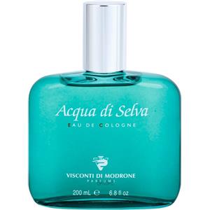 Visconti di Modrone Acqua di Selva Eau de Cologne 200 ml - Fragranza Aromatica Fougère con Note di Limone e Basilico