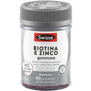HEALTH AND HAPPINESS (H&H) IT. Swisse Beauty Biotina e Zinco - Integratore per capelli, pelle e unghie - 40 caramelle gommose