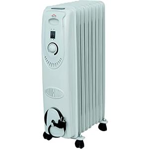 DCG MiTA - Radiatore Elettrico Olio 9 elementi 2000w Elettrodomestici per la casa